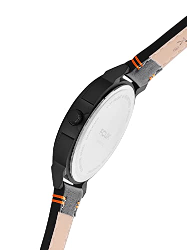 FCUK Analog Black Dial Watch for Men - FK00013C - Image 5