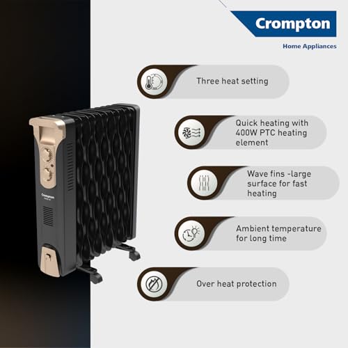 Crompton 13 Fin Insta Ferver