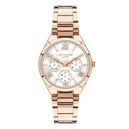 Lee Cooper Analog White Dial Women's Watch-LC07456.420