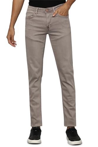 Allen Solly Men's Mid Rise Slim Fit Jeans