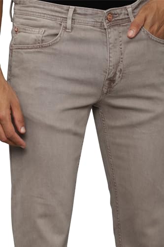Allen Solly Men's Mid Rise Slim Fit Jeans - Image 4