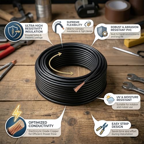 VRINDA Black 1mm 90 Meter