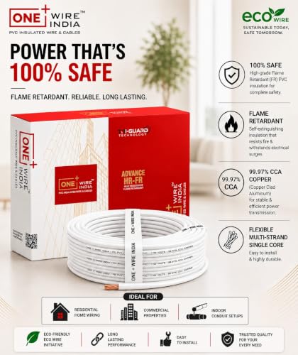 2.5 SQMM White 90M House Wiring Cable Copper Wire - Image 2