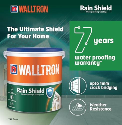 Walltron Rain Shield; Elastomeric Exterior