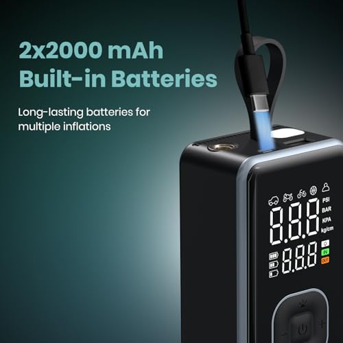 Portronics Vayu 8.0, Digital Rechargeable
