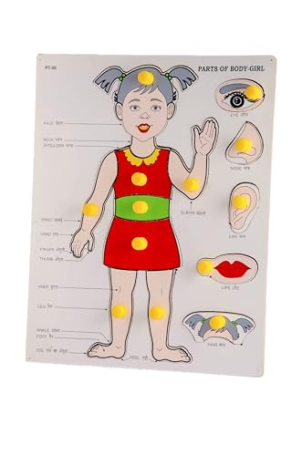 Little Genius Parts of Body - Girl with Big Knob, Red - Image 3