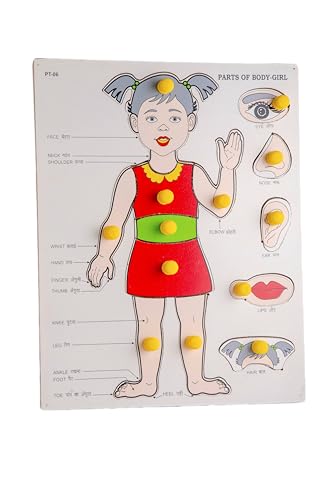 Little Genius Parts of Body - Girl with Big Knob, Red - Image 5