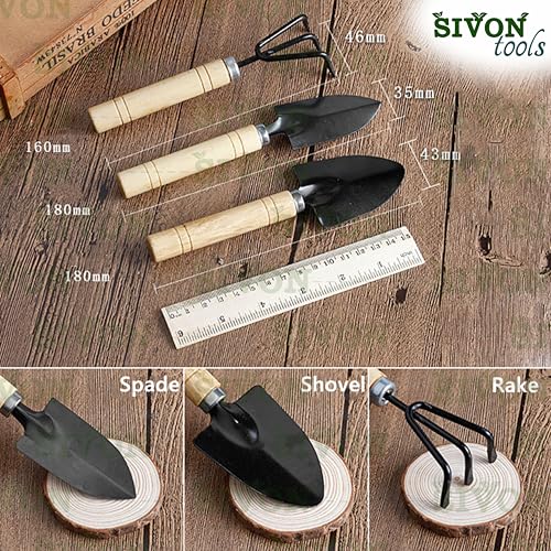 SIVON Gardening Tools Kit-4 Pcs|Mini