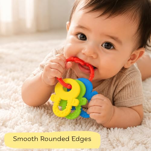 TOYTALES Tinny Tot Baby Rattles Set for Newborn Babies, 5 Pcs - Image 4