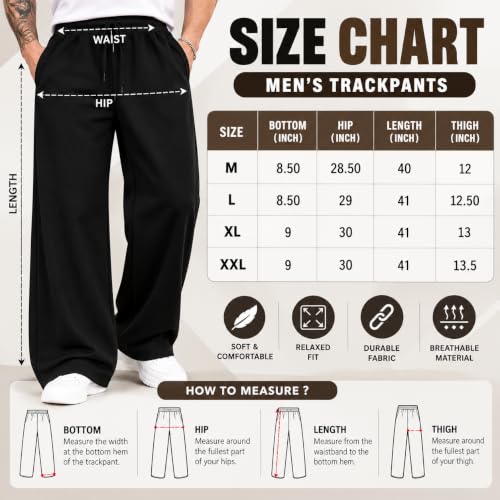 Flame Design Printed Black Joggers for Everyday Fashion - Image 5