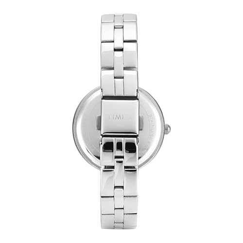 TIMEX Silver-Tone Round Dial Analog Women's Watch - TWEL22500 - Image 5