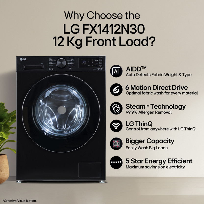 LG 12 kg 5 Star