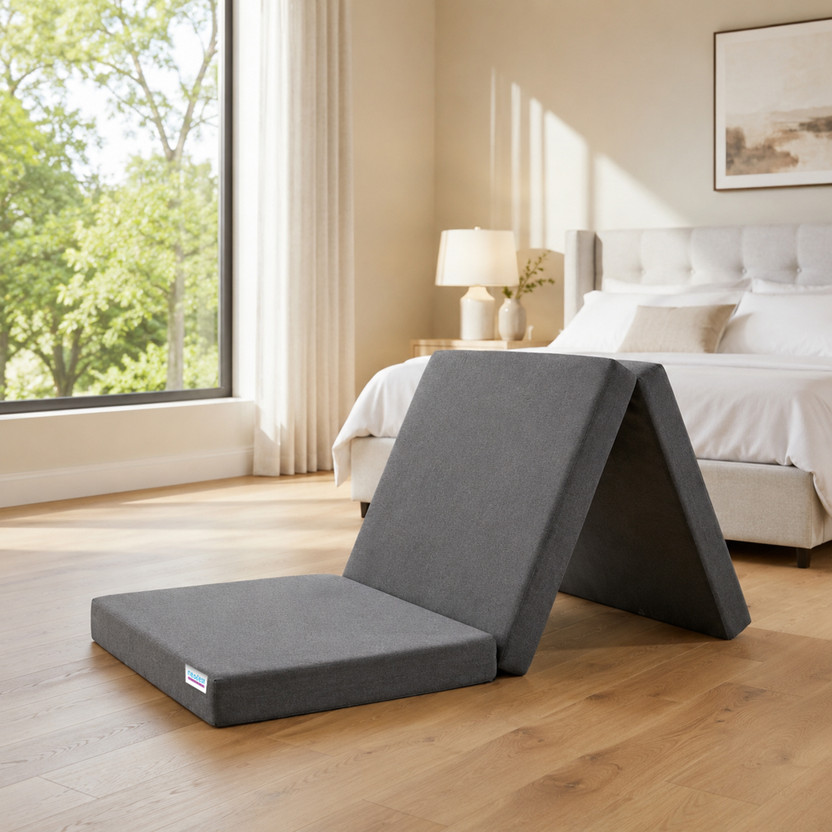 Neobest 3 Fold Ortho Support Mattress|Portable Floor,Guest Bed,Ca...more