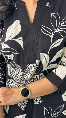 Yashika Women's Floral Printed Cotton