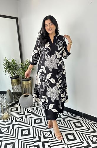 Yashika Women's Floral Printed Cotton