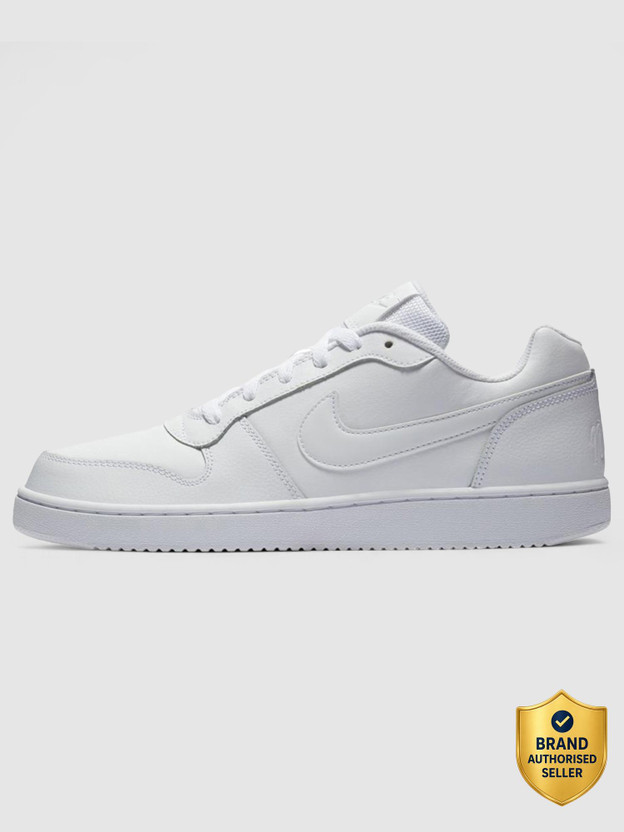 NIKE EBERNON LOW Basketball Shoes For Men (White , 10)