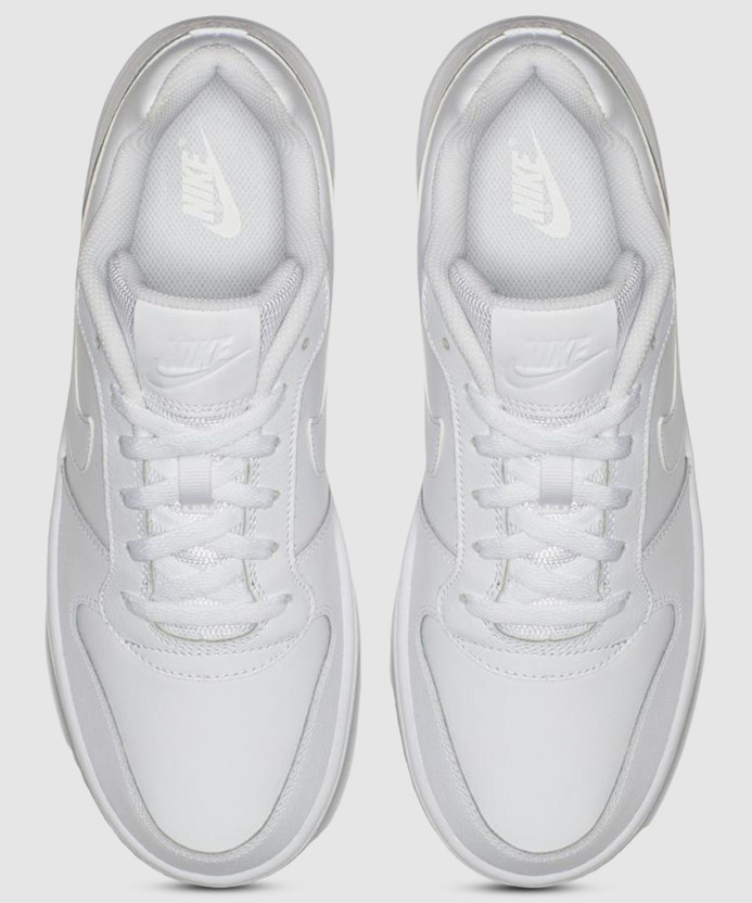 NIKE EBERNON LOW Basketball Shoes For Men (White , 10) - Image 4