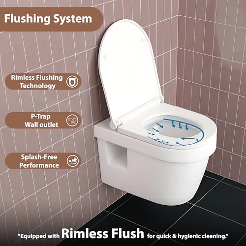 WASSMIST Commode Toilet | Western