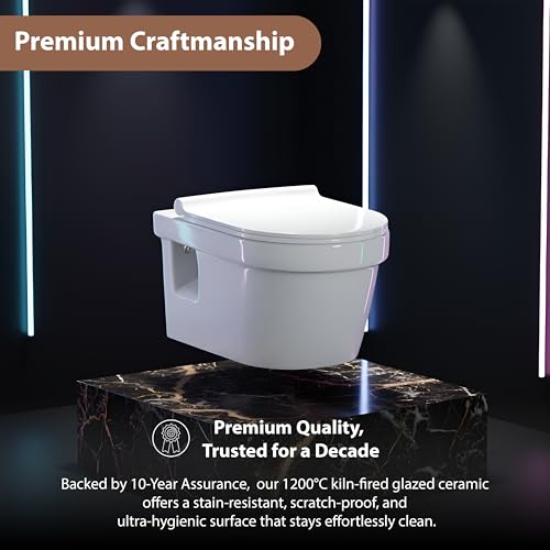 WASSMIST Commode Toilet | Western