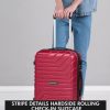 METRONAUT Small Cabin Suitcase (55 cm) 4 Wheels - BENT - Red - Image 2