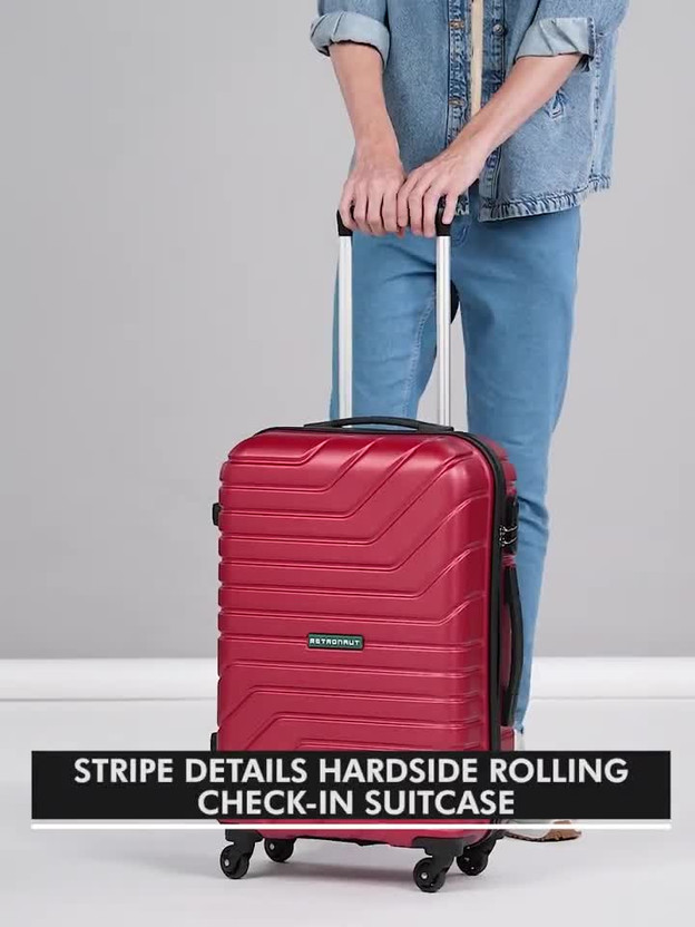 METRONAUT Small Cabin Suitcase (55 cm) 4 Wheels - BENT - Red - Image 2