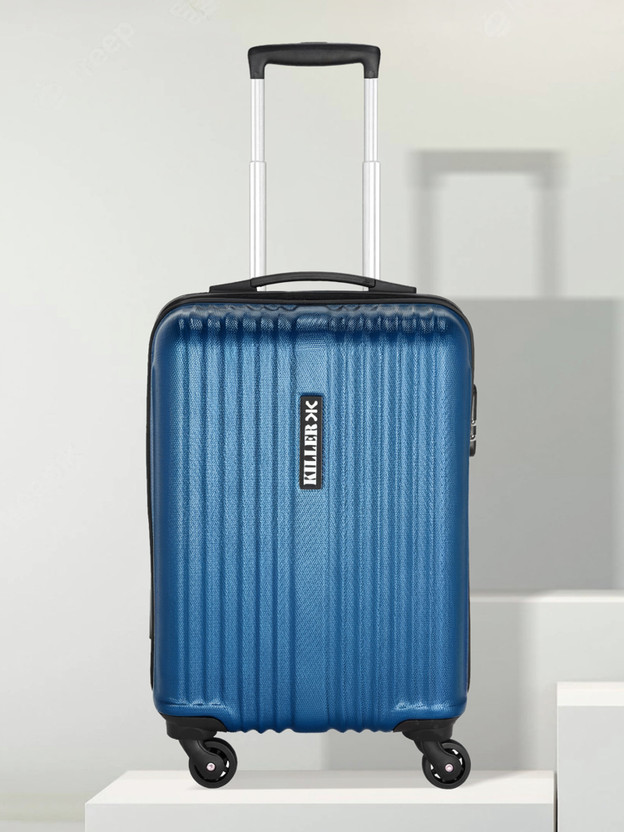 KILLER Small Cabin Suitcase (53 cm) 4 Wheels - STRING- Dark Blue ...more