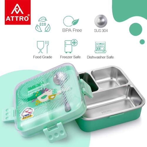 ATTRO Meal Box 2 Layer