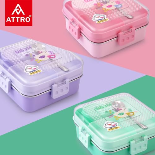ATTRO Meal Box 2 Layer