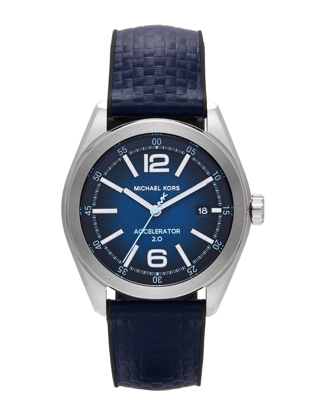 Michael Kors Men Accelerator 2.0 Textured Analogue Watch MK9174I-Blue