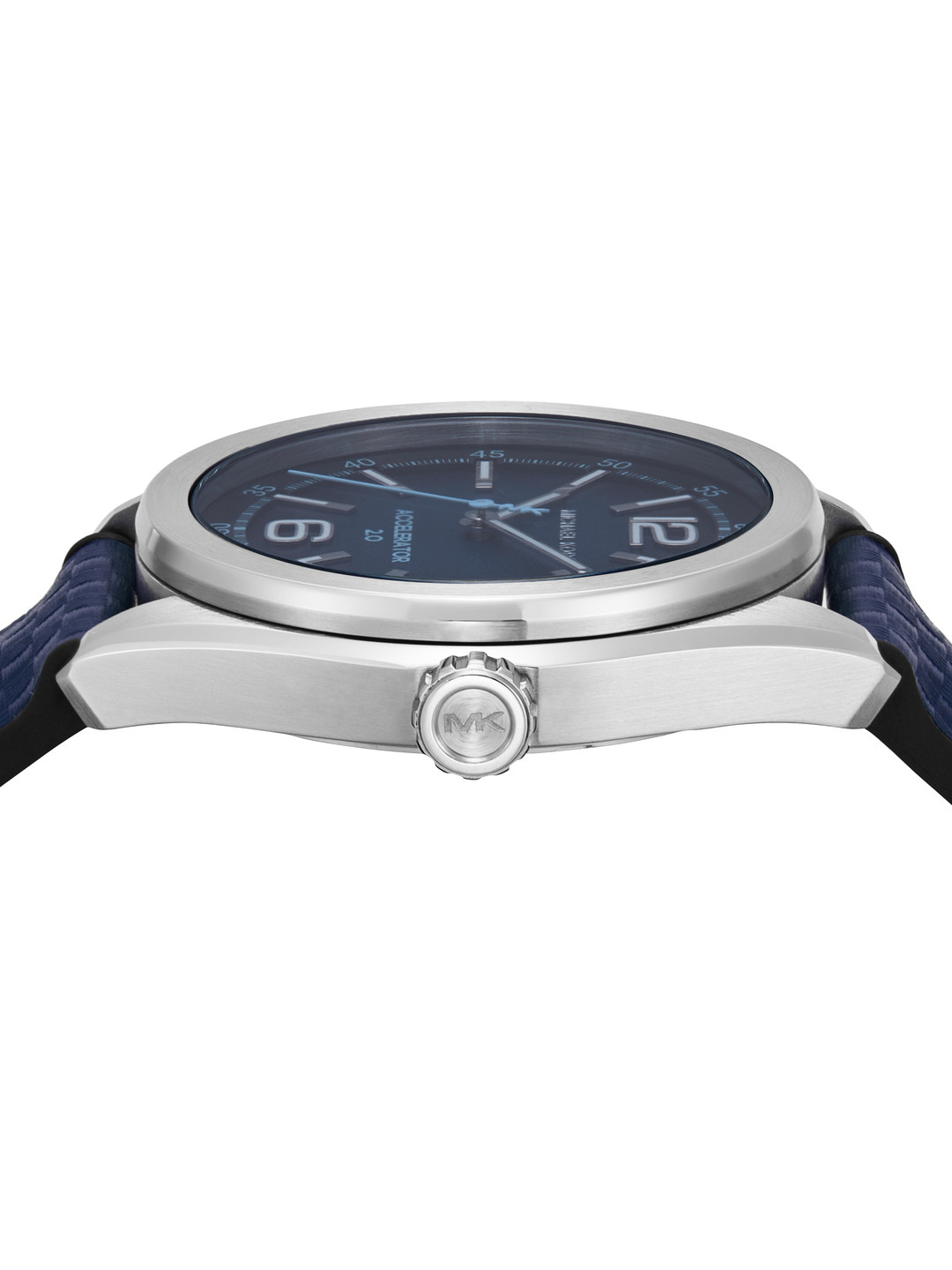Michael Kors Men Accelerator 2.0 Textured Analogue Watch MK9174I-Blue - Image 2