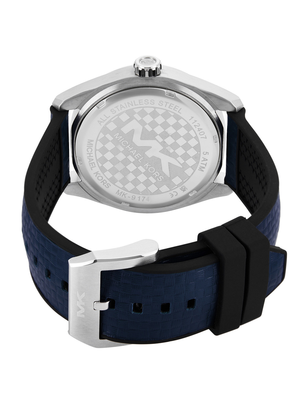 Michael Kors Men Accelerator 2.0 Textured Analogue Watch MK9174I-Blue - Image 3