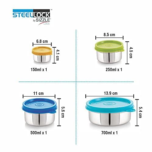 STEELLOCK Stainless Steel Airtight Container