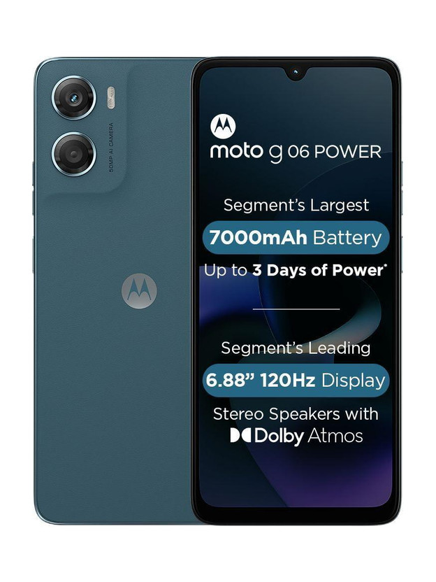 MOTOROLA g06 power (Pantone tapestry, 64 GB) (4 GB RAM)