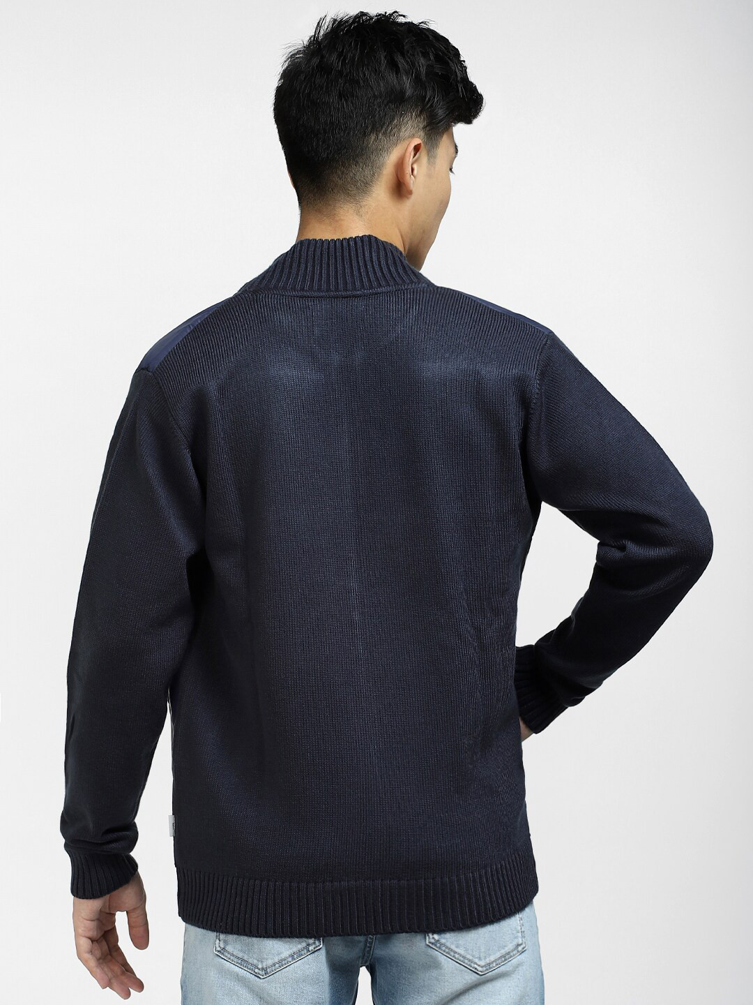 Jack & Jones Men Solid Bomber Jacket - Image 4