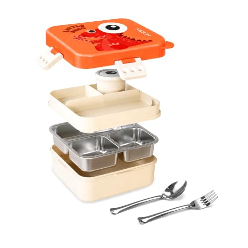 MILTON Dino Pop Bento Stainless