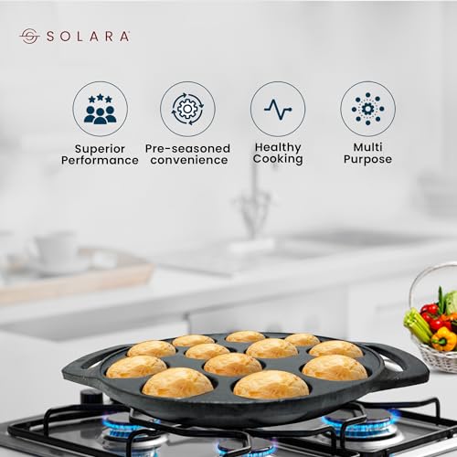 SOLARA Cast Iron 8" inch