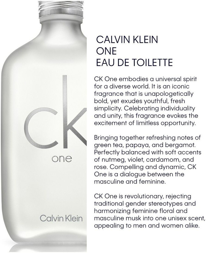 Calvin Klein One Eau de Toilette - 100 ml (For Men) - Image 5