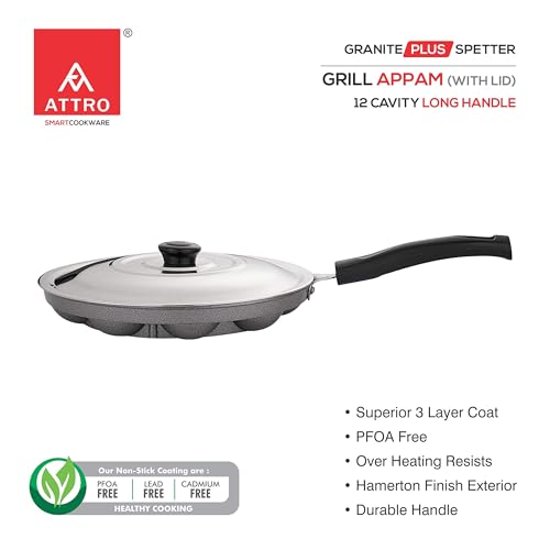 Attro Aluminium Non-Stick 12 Cavity