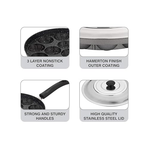 Attro Aluminium Non-Stick 12 Cavity