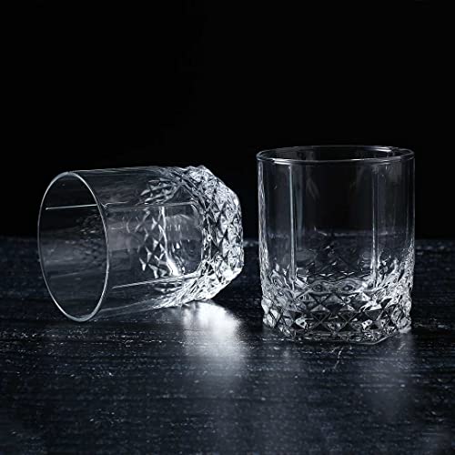 Wonderchef Rosa Whiskey Tumbler 320 Ml (Set of 6) Clear - Image 2