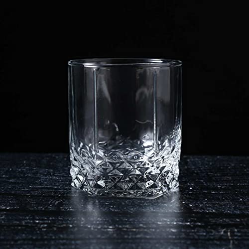 Wonderchef Rosa Whiskey Tumbler 320 Ml (Set of 6) Clear - Image 3