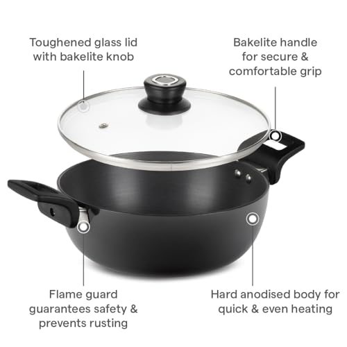 Borosil 2 L Hard Anodized