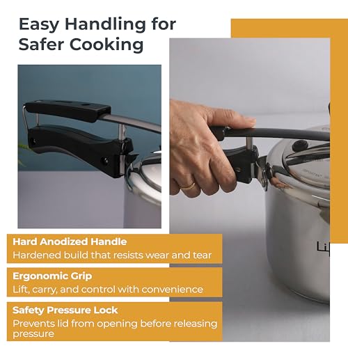 Lifelong 5L Stainless Steel Pressure