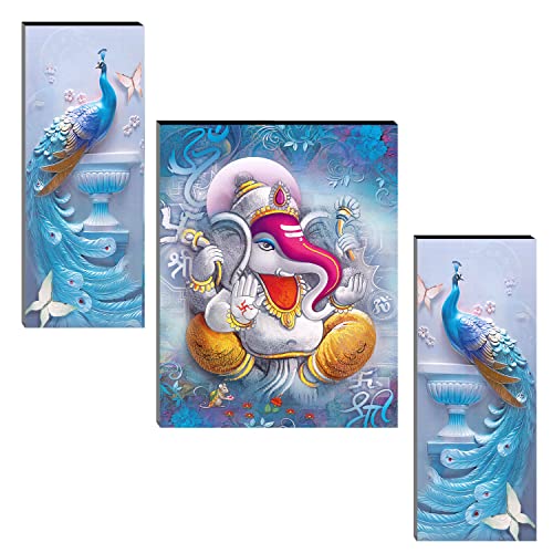 Indianara Set of 3 Ganesha