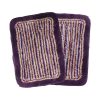 FINE TEX WORLD Purple Colored Cotton Doormats