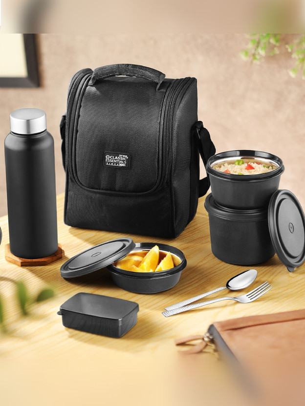 Classic Essentials Supreme Microwave Safe Set of 5 with Bottle|Ba...more