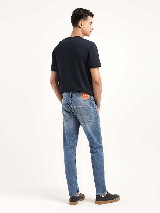 LEVI'S 512 Men Tapered Fit Mid Rise Blue Jeans - Image 3