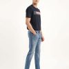 LEVI'S 512 Men Tapered Fit Mid Rise Blue Jeans - Image 4