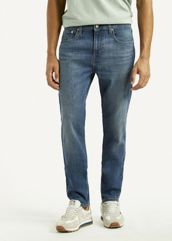 LEVI'S 512 Men Tapered Fit Mid Rise Blue Jeans - Image 5