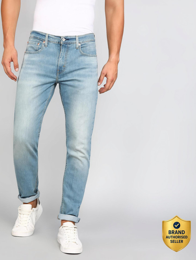LEVI'S 512 Men Tapered Fit Mid Rise Blue Jeans - Image 6